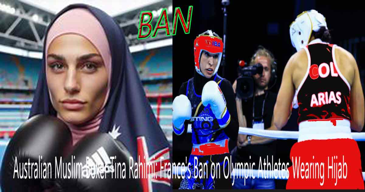 Tina Rahimi boxing, Muslim athletes, Tina Rahimi Boxer, Olympic Athletes